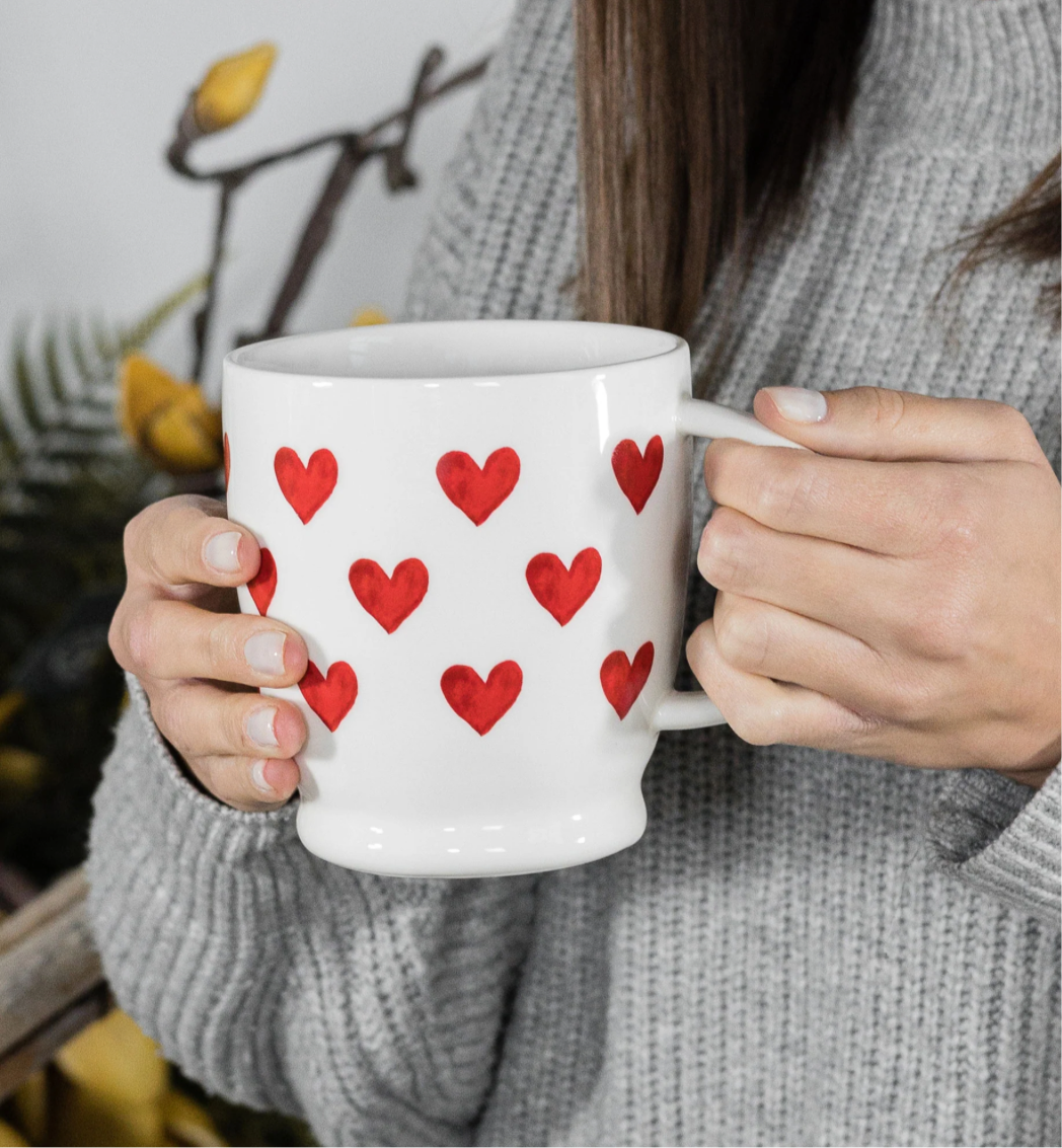 Mug CUORI ROSSI ♥️