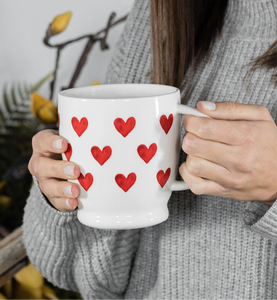 Mug CUORI ROSSI ♥️