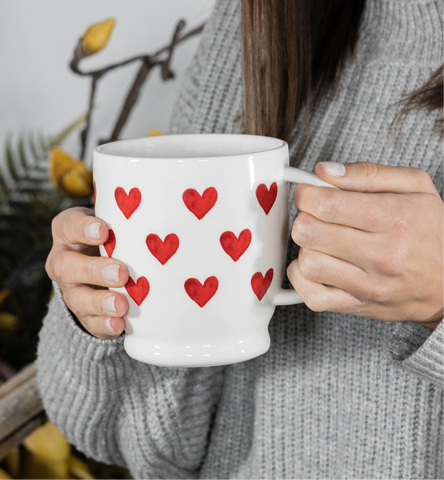 Mug CUORI ROSSI ♥️
