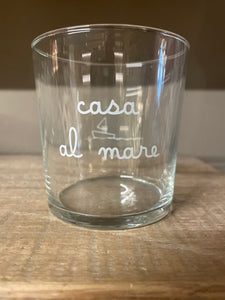 Bicchiere CASA AL MARE X 2