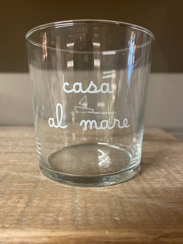 Bicchiere CASA AL MARE X 2