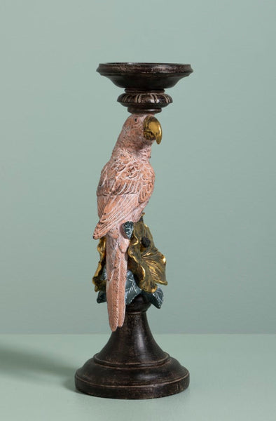 Portacandela PINK PARROT
