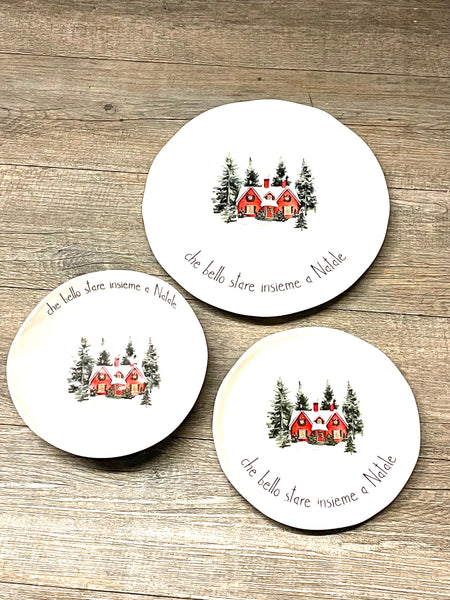 Piatti CHE BELLO STARE INSIEME A NATALE