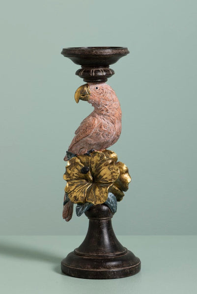 Portacandela PINK PARROT