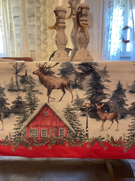 Tovaglia CERVI 155x320