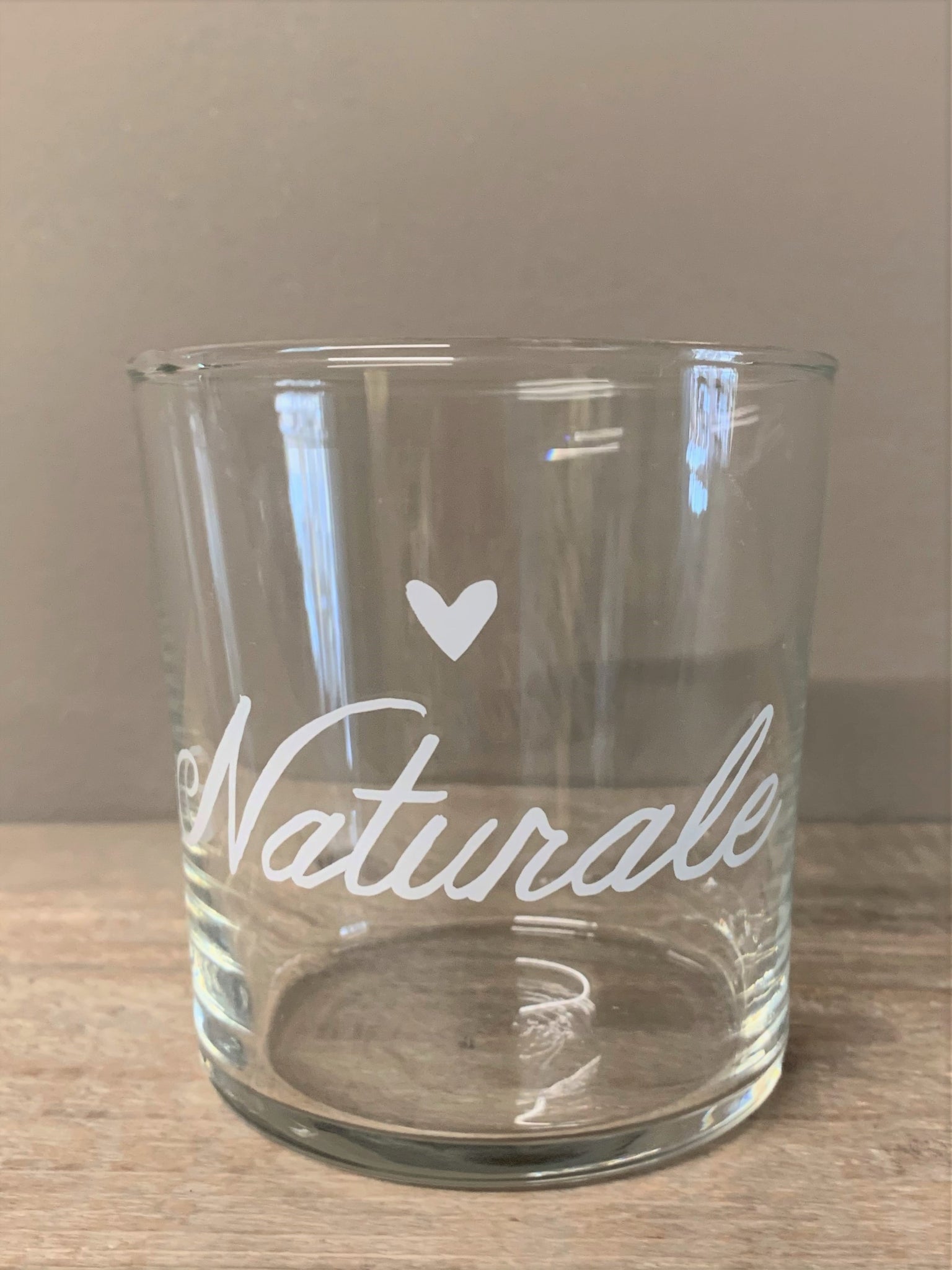 Bicchiere NATURALE x 2